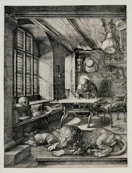 Saint Jérôme dans son Étude, 1514